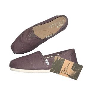 🌟NWT🌟 TOMS Alpargata Women’s Ash Canvas Shoes - Size 7.5